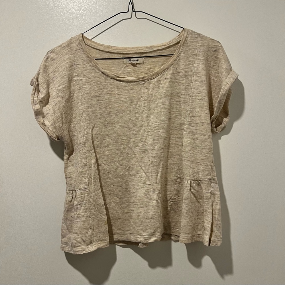 Madewell Beige TShirt